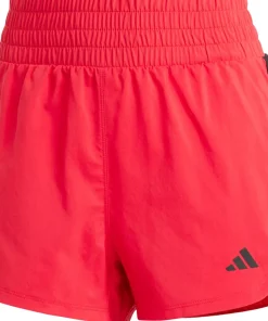 Pacer Training 3-Stripes Woven High-Rise Short - Women's