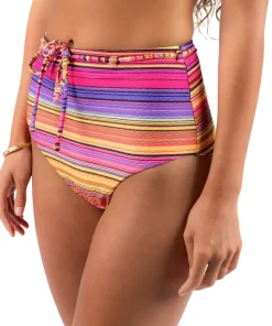 Palapa High Waist Cheeky Bikini Bottom - Women's