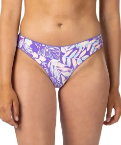 Palm Party Cheeky Coverage Hipster Bikini Bottom - Women's