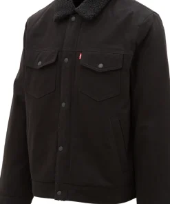Peach Cotton Depot Jacket With Sherpa Lining - Men's