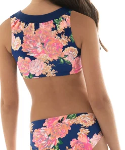 Peony Bellflower Bikini Set - Girl's