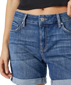 Pixie Denim Boyfriend Shorts - Women's