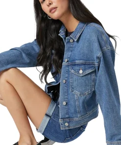 Pixie Denim Boyfriend Shorts - Women's