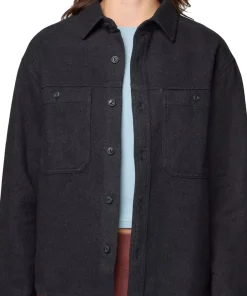 Plusher Relaxed Long Sleeve Flannel Shirt - Women's