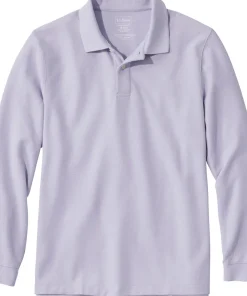 Premium Double L Long Sleeve without Pocket Polo - Men's