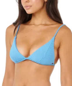 Premium Surf Banded Fixed Triangle Bikini Top - Women's