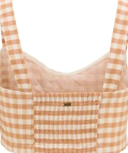Premium Surf Check Crop Top - Women's
