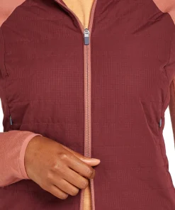 Quantum Merino Blend Hybrid Long Sleeve Zip Hoodie - Women's