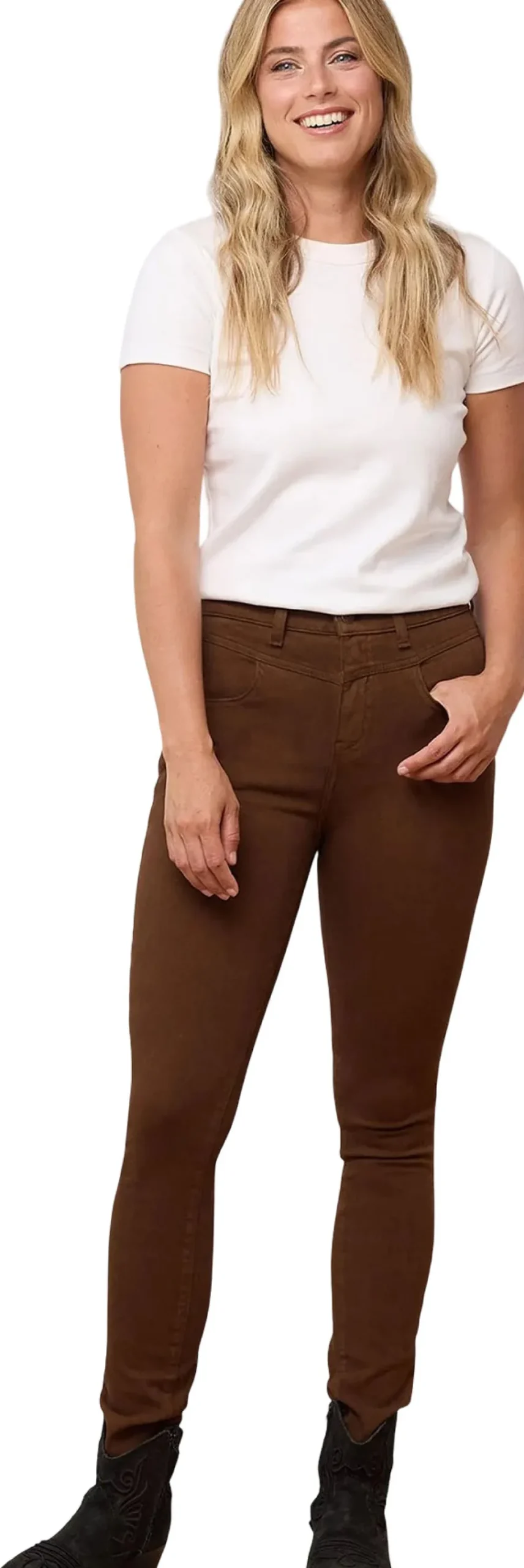 Rachel High Rise Skinny Jeans 30" - Women's