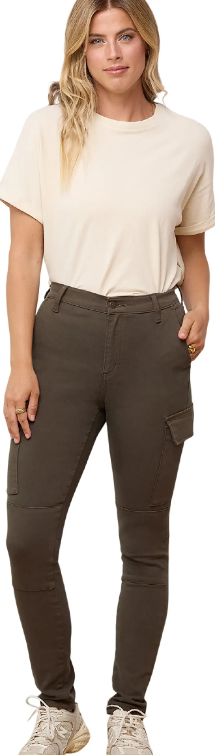 Rachel Skinny Cargo Jeans 30 - Women's