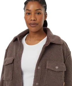 Recycled Boucle Fleece Jacket - Women's