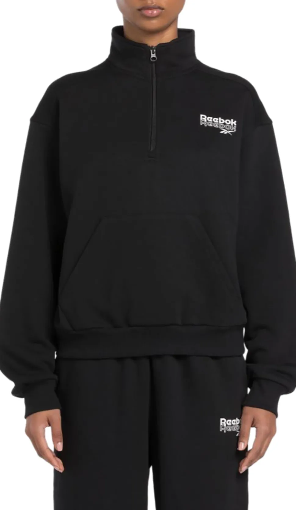 Reebok Identity 1/4 Zip Sweatshirt - Women's