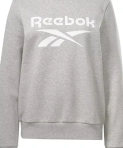 Reebok Identity Big Logo Fleece Crew Neck Sweatshirt - Women's