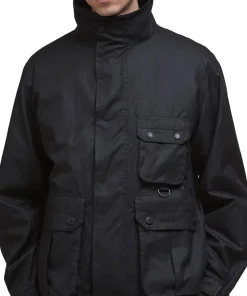 Re-Engineered Utility Bedale Waxed Jacket - Men's