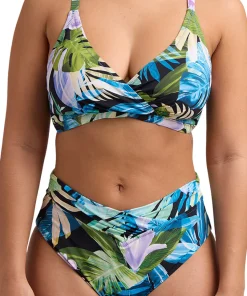 Retro High Waist Bikini Bottom - Women's