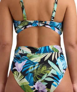 Retro High Waist Bikini Bottom - Women's