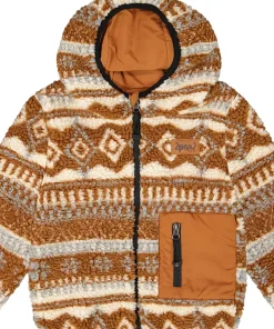 Reversible Mid-Season Sherpa Jacket - Little Kids
