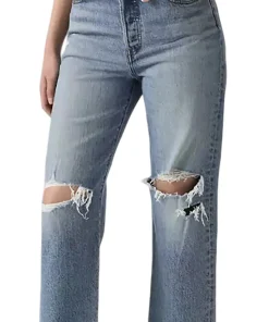 Ribcage Straight Ankle Jeans - Women's