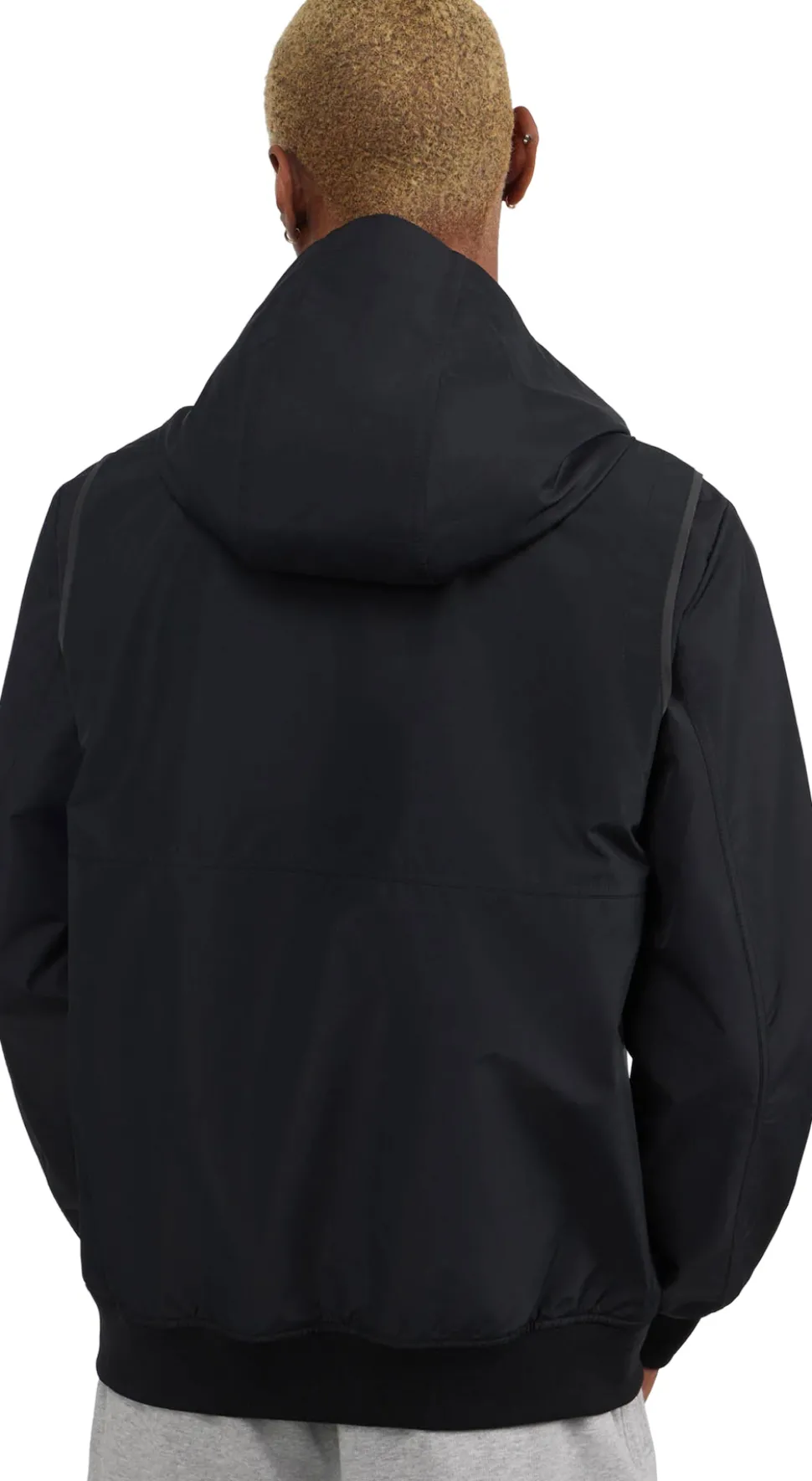 Riku Golf-Style Rain Jacket with Detachable Hood - Men's