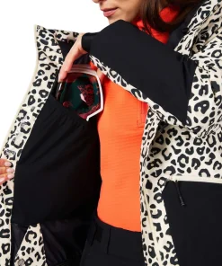 Rochrun Allover Print Ski Jacket - Women's