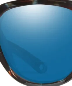 Rockaway Sunglasses - Sky Tortoise - ChromaPop Glass Polarized Blue Mirror Lens
