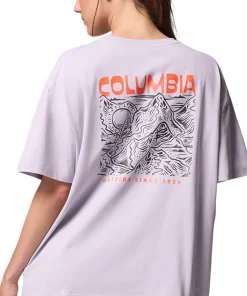 Rolling Bend Graphic Oversized T-Shirt - Women's