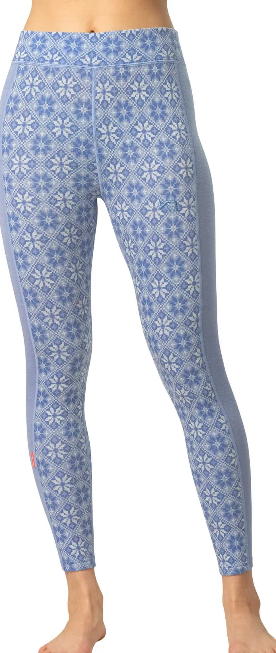 Rose Wool High Waist Base Layer Pants - Women's