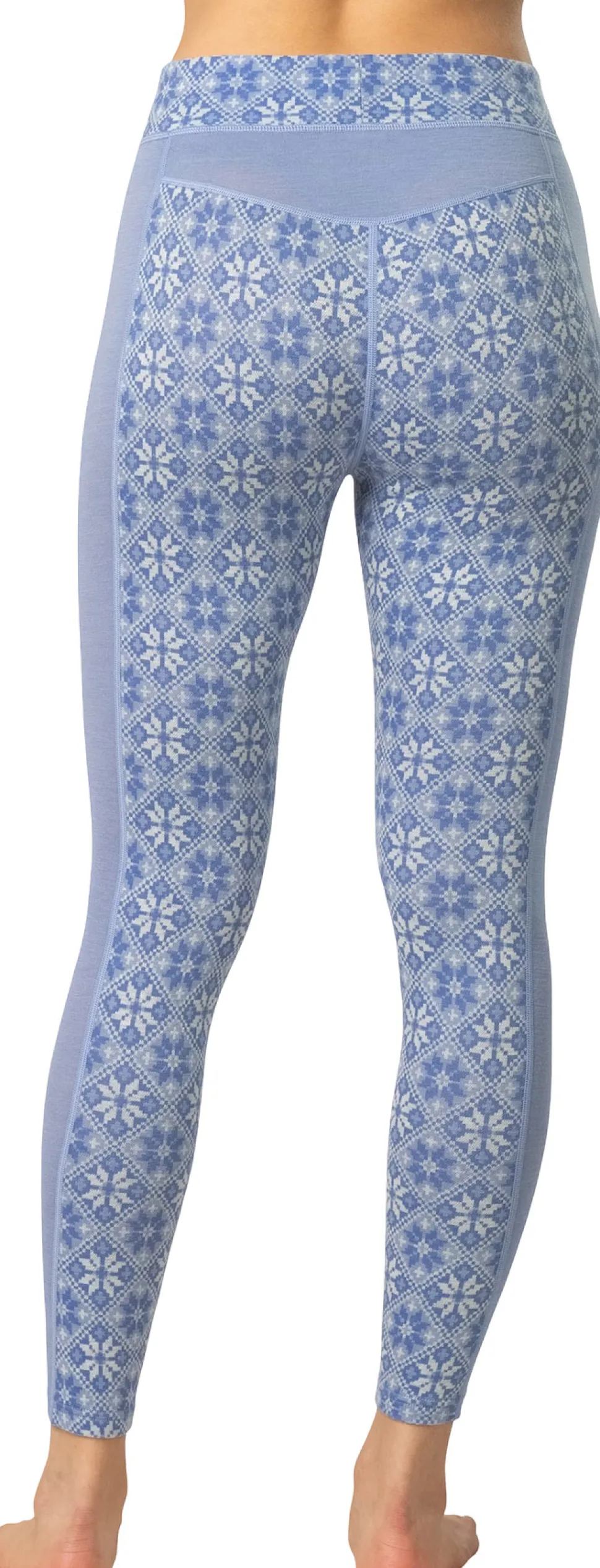 Rose Wool High Waist Base Layer Pants - Women's
