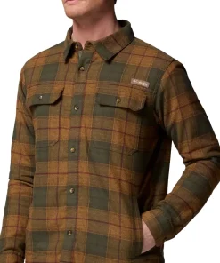Saddle Point Warm Lined Flannel Shirt - Men's