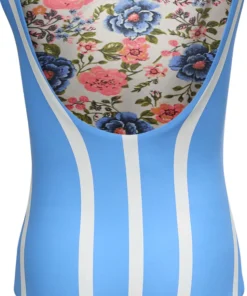 Sail Stripe Infinity One-piece swimsuit - Girls