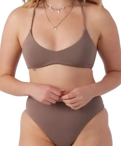 Saltwater Solids Huntington Solid Bralette - Women's