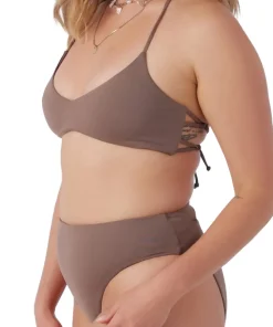 Saltwater Solids Huntington Solid Bralette - Women's