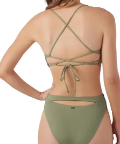 Saltwater Solids Huntington Solid Bralette - Women's