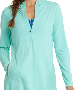 Sand Beach Cover-Up Hooded Tunic - Women's