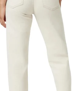 Savannah Cuffed Straight Leg Denim Pants - Women's