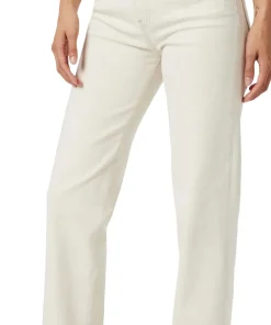 Savannah Cuffed Straight Leg Denim Pants - Women's