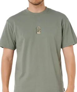 Search Stack Embroid T-Shirt - Men's