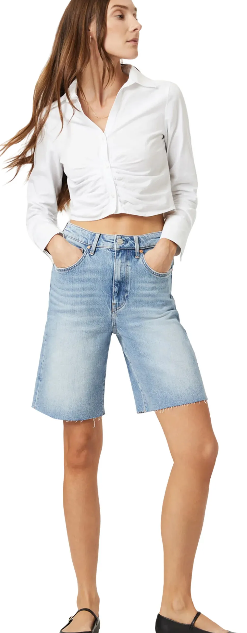 Selina Bermuda Shorts - Women's