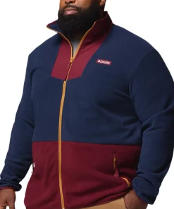 Sequoia Grove Big Size Full Zip Fleece Jacket - Men's