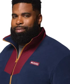Sequoia Grove Big Size Full Zip Fleece Jacket - Men's