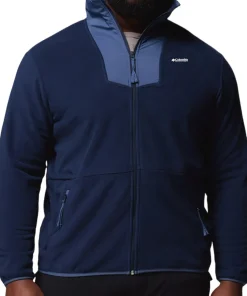 Sequoia Grove Big Size Full Zip Fleece Jacket - Men's