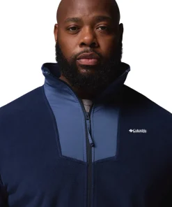Sequoia Grove Big Size Full Zip Fleece Jacket - Men's