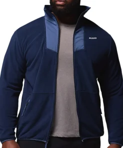 Sequoia Grove Big Size Full Zip Fleece Jacket - Men's