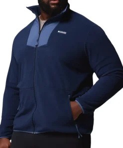 Sequoia Grove Big Size Full Zip Fleece Jacket - Men's
