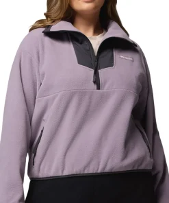 Sequoia Grove Plus Size Half Zip Fleece Pullover - Women's