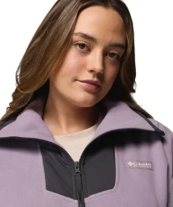Sequoia Grove Plus Size Half Zip Fleece Pullover - Women's
