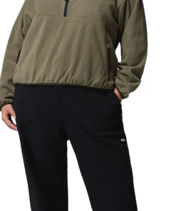 Sequoia Grove Plus Size Half Zip Fleece Pullover - Women's
