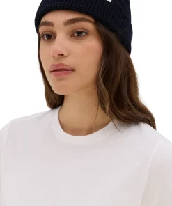 Shawlands Merino Blend Waffle Knit Fisherman Beanie - Unisex
