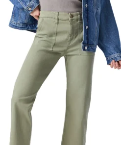 Shelia High Rise Front Pocket Straight Leg Pant - Women's