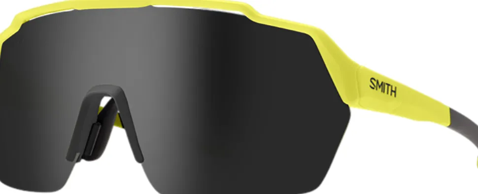 Shift Split Mag Sunglasses - Neon Yellow - ChromaPop Black Lens - Unisex